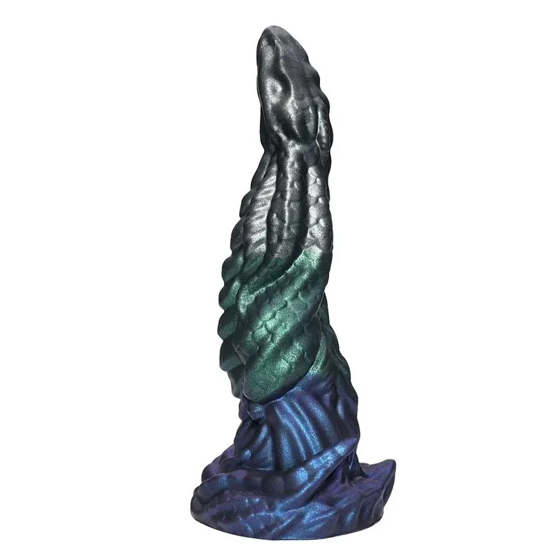 8.5 Inch Fantasy Dragon Dildo Soft Silicone Unique Sex Toy (3) 8.5 Inch Fantasy Dragon Dildo Soft Silicone Unique Sex Toy - Image 1