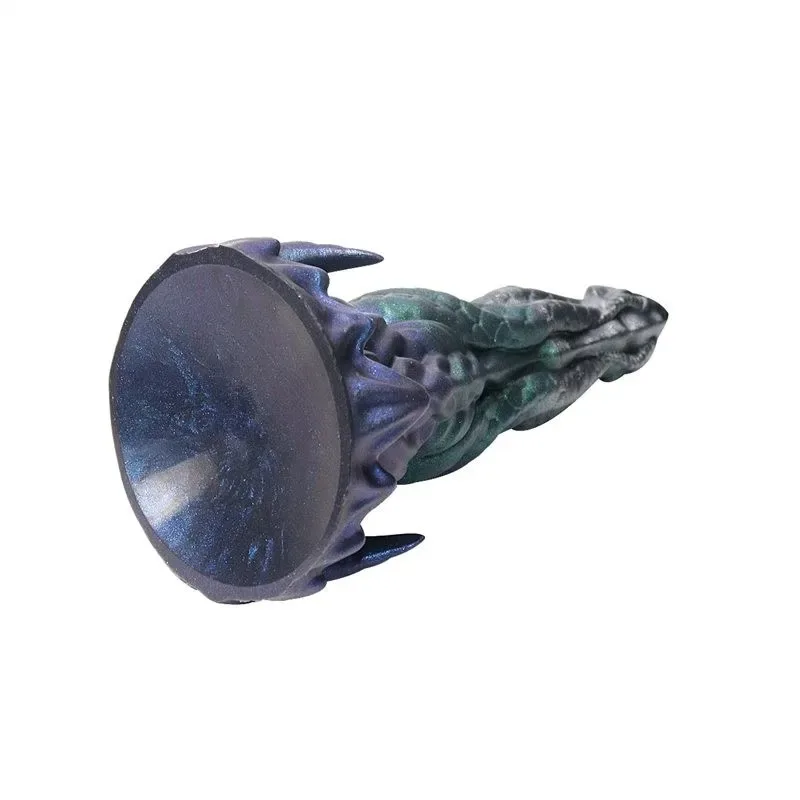 8.5 Inch Fantasy Dragon Dildo Soft Silicone Unique Sex Toy (8) 8.5 Inch Fantasy Dragon Dildo Soft Silicone Unique Sex Toy - Image 5