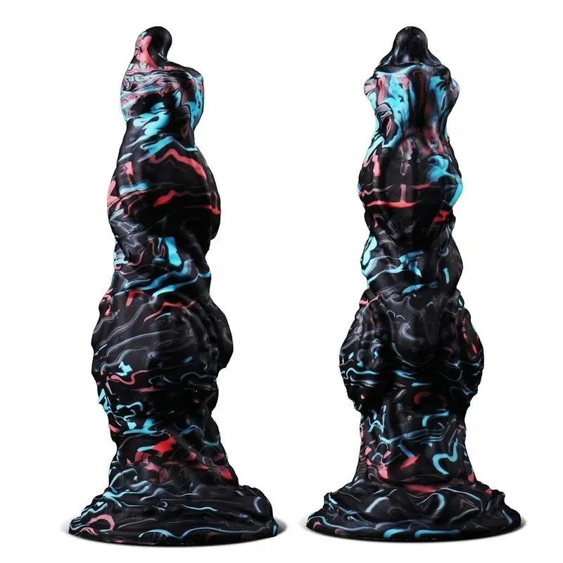 8.5 Inch Fantasy Knot Dildo Premium Silicone Exotic Sex Toy (9) 8.5 Inch Fantasy Knot Dildo Premium Silicone Exotic Sex Toy - Image 3