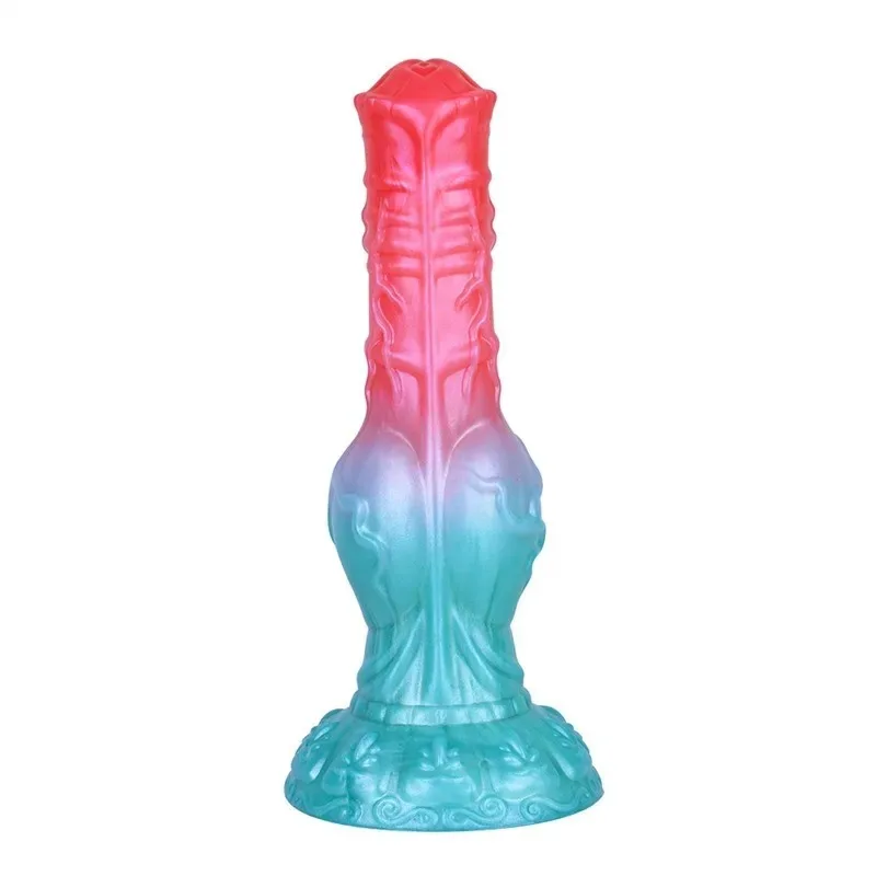 8.5 Inch Fantasy Silicone Horse Dildo with Knot (13) 8.5 Inch Fantasy Silicone Horse Dildo with Knot - Image 4