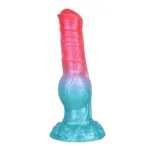 8.5 Inch Fantasy Silicone Horse Dildo with Knot - Image 3