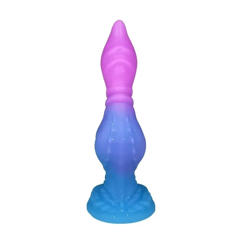 8.5 Inch Fantasy Tapered Head Exciting Monster Knot Dildo Toy (5) 8.5 Inch Fantasy Tapered Head Exciting Monster Knot Dildo Toy - Image 3