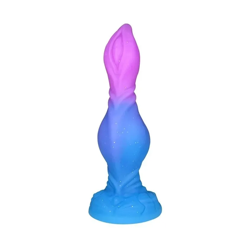 8.5 Inch Fantasy Tapered Head Exciting Monster Knot Dildo Toy (6) 8.5 Inch Fantasy Tapered Head Exciting Monster Knot Dildo Toy - Image 2