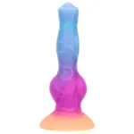 8.5 Inch Glow In The Dark Thick Knot Dildo Fantasy Wolf Penis - Image 3