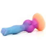 8.5 Inch Glow In The Dark Thick Knot Dildo Fantasy Wolf Penis - Image 5