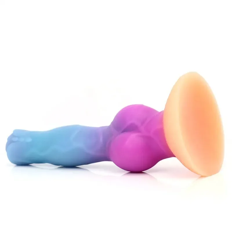 8.5 Inch Glow In The Dark Thick Knot Dildo Fantasy Wolf Penis (9) 8.5 Inch Glow In The Dark Thick Knot Dildo Fantasy Wolf Penis - Image 6