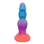 8.5 Inch Glow in the Dark Dragon Knot Dildo Real Feeling Exotic Sex Toy - Image 2