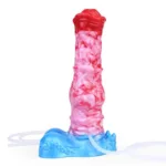 8.5 Inch Horse Knot Inflatable and Ejaculating Dildo Silicone Animal Penis - Image 4