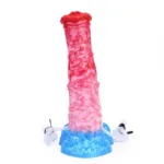 8.5 Inch Inflatable and Ejaculating Horse Dildo Silicone Animal Penis - Image 2