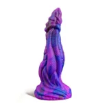 8.5 Inch Purple Dragon Dildo Fantasy Silicone Monster Sex Toy