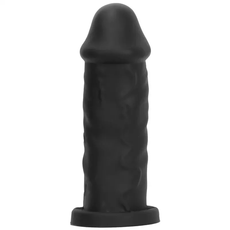 9 11 12 Inch Thickness Black Silicone Mushroom Head Dildo (14) 9/11/12 Inch Thickness Black Silicone Mushroom Head Dildo - Image 5