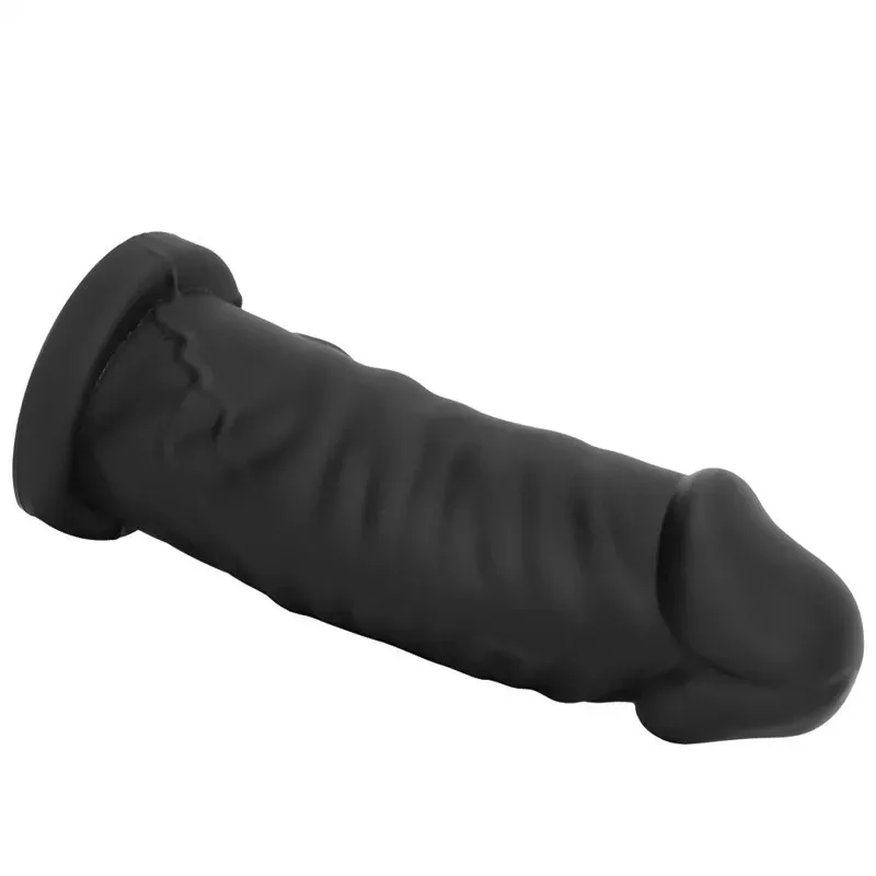 9 11 12 Inch Thickness Black Silicone Mushroom Head Dildo (16) 9/11/12 Inch Thickness Black Silicone Mushroom Head Dildo - Image 6