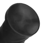 9/11/12 Inch Thickness Black Silicone Mushroom Head Dildo - Image 8