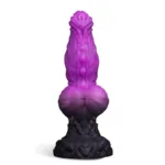 9 Inch Big Dog Knot Dildo Liquid Silicone Special Shape Adult Toy
