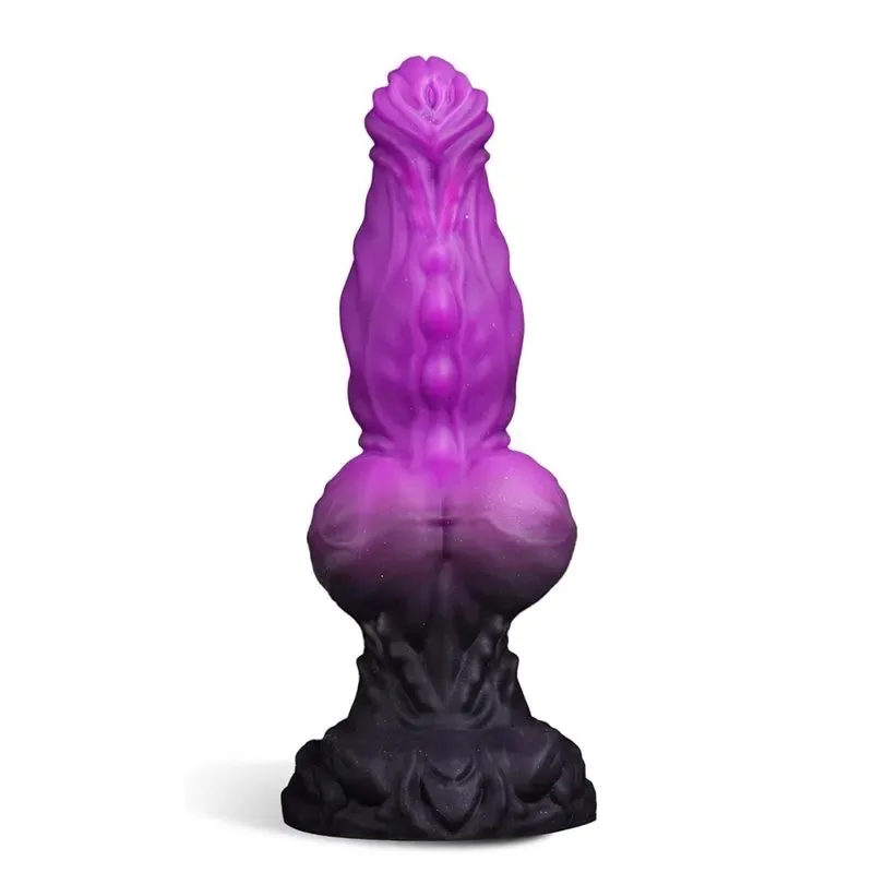 9 Inch Big Dog Knot Dildo Liquid Silicone Special Shape Adult Toy (6) 9 Inch Big Dog Knot Dildo Liquid Silicone Special Shape Adult Toy - Image 1