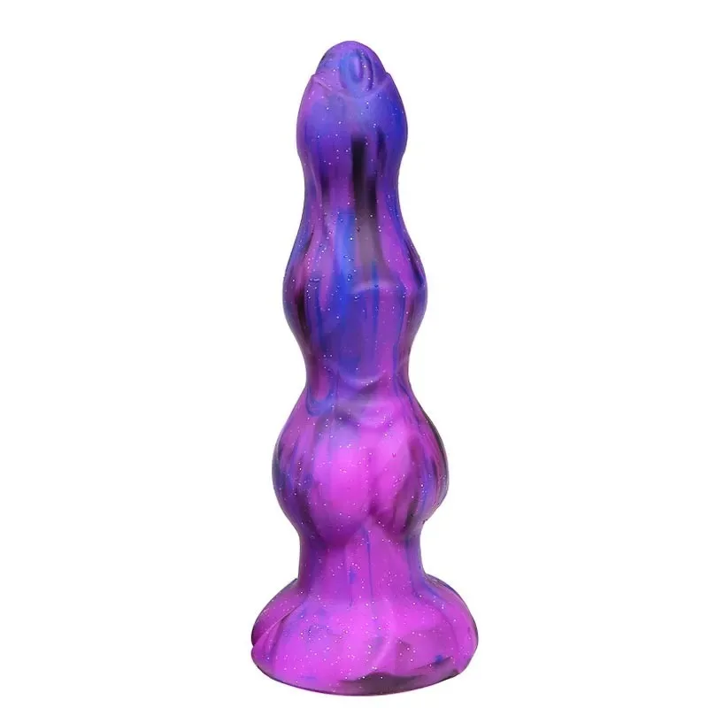 9 Inch Fantasy Knotted Dog Penis Dildo Silicone Canine Anal Plug (11) 9 Inch Fantasy Knotted Dog Penis Dildo Silicone Canine Anal Plug - Image 3
