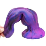 9 Inch Fantasy Knotted Dog Penis Dildo Silicone Canine Anal Plug - Image 4