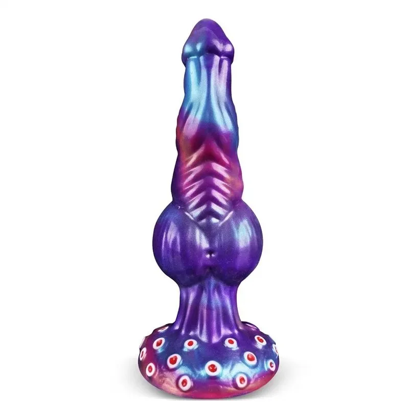 9 Inch Gorgeous Huge Knot Dildo Fantasy Silicone Novelty Sex Toy (6) 9 Inch Gorgeous Huge Knot Dildo Fantasy Silicone Novelty Sex Toy - Image 2