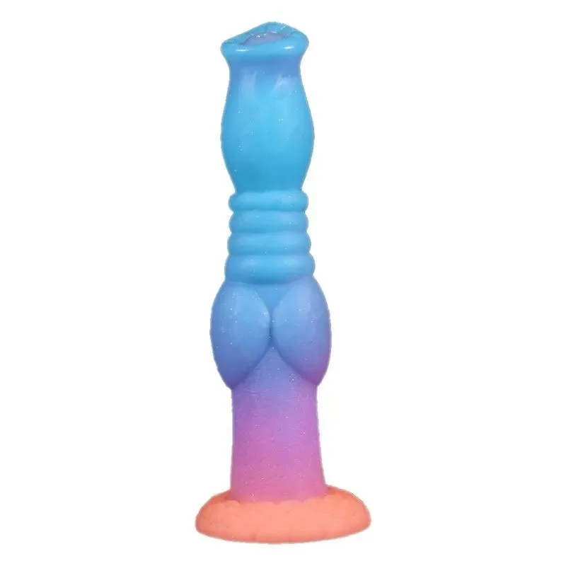 9 Inch Luminous Knot Dildo Fantasy Silicone Animal Dog Sex Toy (11) 9 Inch Luminous Knot Dildo Fantasy Silicone Animal Dog Sex Toy - Image 1