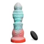 9 Inch Remote Control 10 Vibration Modes Silicone Exotic Dildo