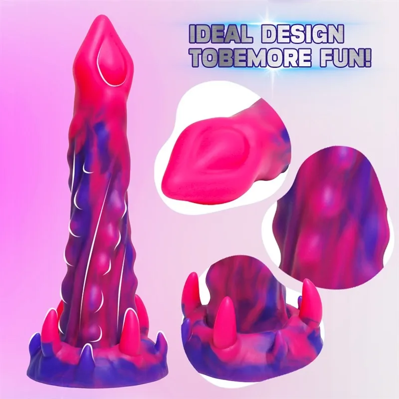 9 Inch Remote Control Fantasy Exotic Thrusting Vibrating Dildo (5) 9 Inch Remote Control Fantasy Exotic Thrusting Vibrating Dildo - Image 5
