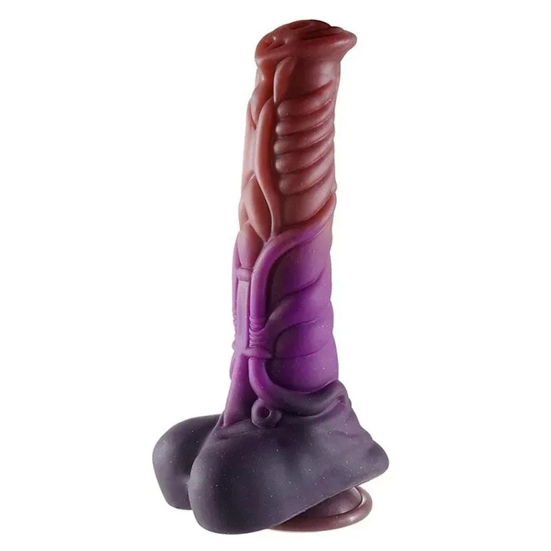 9.5 Inch Fat Fantasy Horse Cock Dildo Suction Cup Equine Sex Toy (6) 9.5 Inch Fat Fantasy Horse Cock Dildo Suction Cup Equine Sex Toy - Image 1