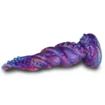 9.5 Inch Lifelike Tentacle Dildo Liqiud Silicone Novelty Butt Plug - Image 4