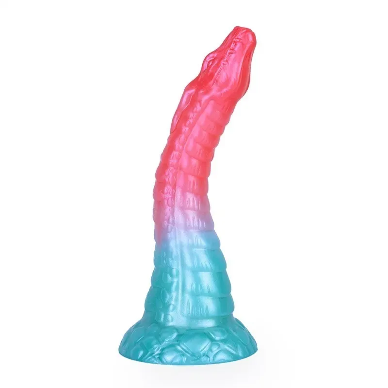 9.5 Inch Long Dragon Dildo Liquid Silicone Fantasy Adult Toy (13) 9.5 Inch Long Dragon Dildo Liquid Silicone Fantasy Adult Toy - Image 3