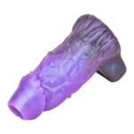 5.7 IN Open Headed Dragon Cock Sleeve with 3 Build-In Skeleton - Image 6