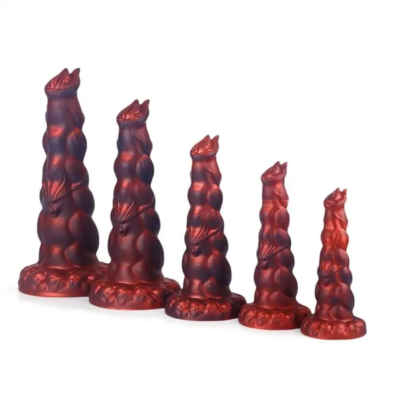 Demon Dildo Silicone Exotic Adult Toy (16) 8/9/10.5/12.5/14.5 Inch Demon Dildo Silicone Exotic Adult Toy - Image 2