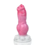 8 IN Big Knotted Silicone Dog Wolf Dildo Sex Toy - Image 5