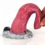 10 IN Realistic Design Monster Wolf Tongue Dildo - Image 3