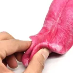 10 IN Realistic Design Monster Wolf Tongue Dildo - Image 4