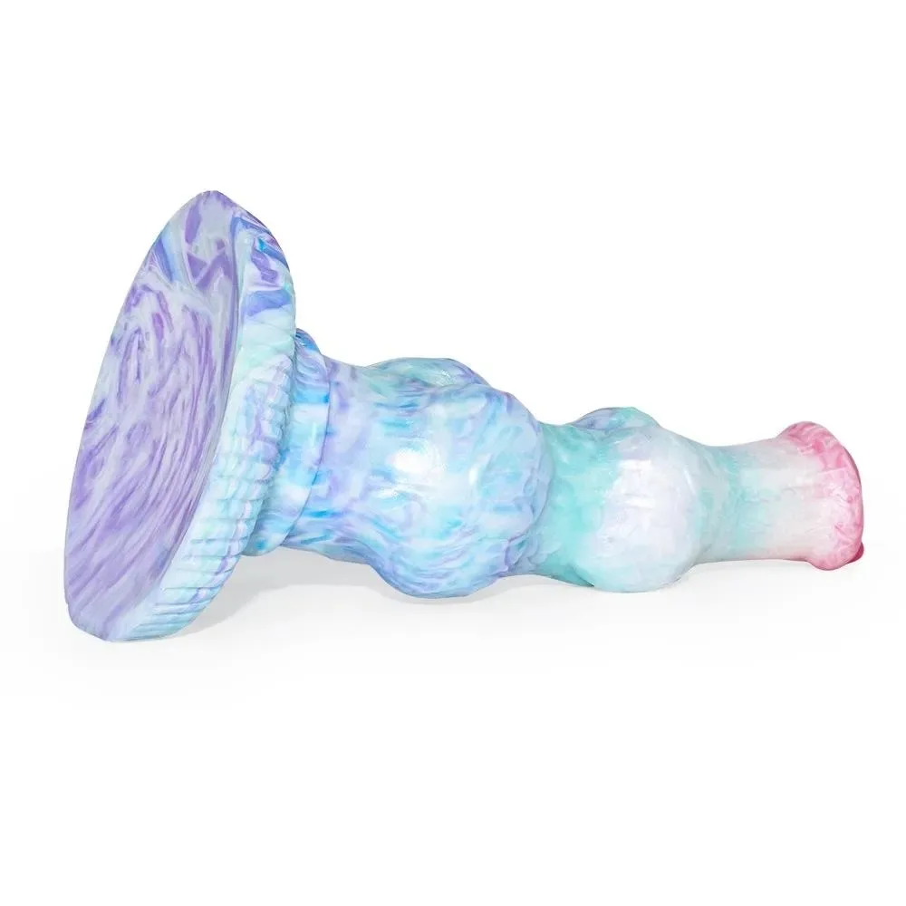 Double Knot Realistic Dog Dildo Big Animal Dong (6) 10 IN Double Knots Dildo Silicone Adult Fantasy Toy - Image 5