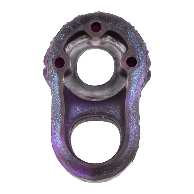 EXOTIC SLEEVE (38) 5.7 Inch Open Headed Monster Cock Sleeve with 3 Build-In Skeleton - Image 7