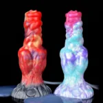 7.5 Inch Ejaculating Dog Dildo Big Knot Squirting Werewolf Penis - Image 7