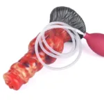 7.5 Inch Ejaculating Dog Dildo Big Knot Squirting Werewolf Penis - Image 5