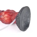 7.5 Inch Ejaculating Dog Dildo Big Knot Squirting Werewolf Penis - Image 6