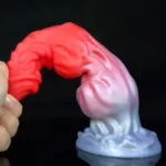 9.5 Inch Fantasy Dragon Knot Dildo Premium Silicone Alien Sex Toy - Image 4