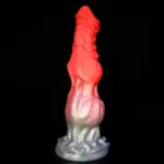 9.5 Inch Fantasy Dragon Knot Dildo Premium Silicone Alien Sex Toy - Image 2