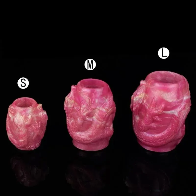 Fantasy Dragon Penis Sheath Fantasy Knot Dragon Penis Sleeve for Girth - Image 3