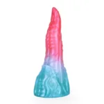 8 Inch Fantasy Soft Silicone Dragon Tongue Dildo - Image 4