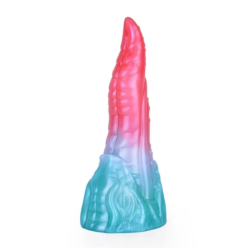 Fantasy Soft Silicone Dragon Tongue Dildo (12) 8 Inch Fantasy Soft Silicone Dragon Tongue Dildo - Image 4