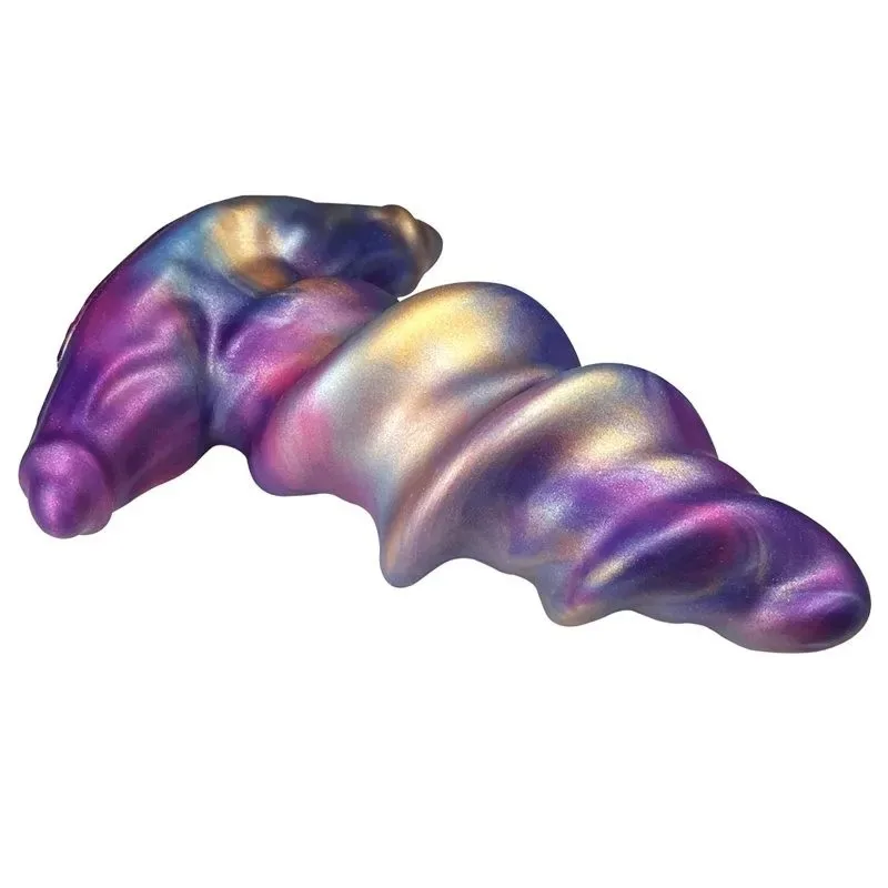 Fantasy Spiral Butt Plug Premium Silicone Anal Toy (1) 5/6/7.5 Inch Fantasy Spiral Butt Plug Premium Silicone Anal Toy - Image 4