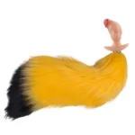 Fox Tail Butt Plug Soft Silicone Anal Anchor
