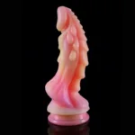 7.5/8.5 Inch Glow In The Dark Dragon Dildo Fantasy Alien Penis Toy - Image 5