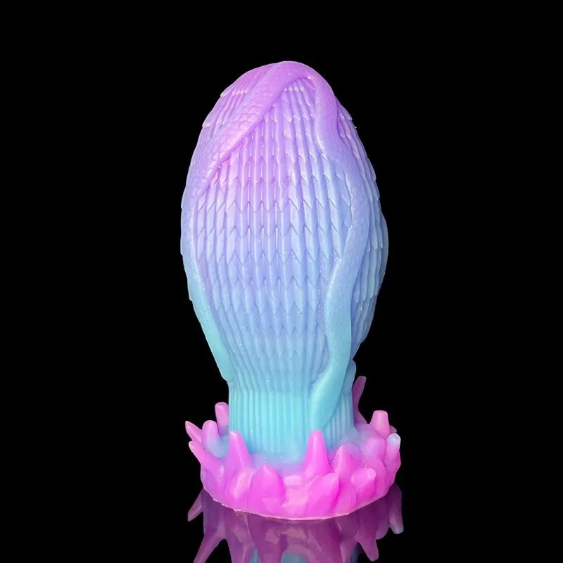 Glow In The Dark Thick Exotic Anal Plug (1) 4.3/5.9/6.9 Inch Glow In The Dark Thick Exotic Anal Plug - Image 4