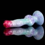 8 IN Knotted Dog Canine Dildo Strap On Harness Set - Image 6