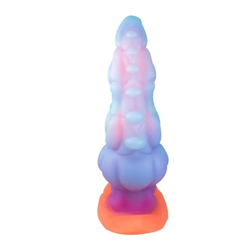 Luminous Octopus Tentacle Anal Dildo Plug Toy (7) 5.5/6/7.5 Inch Luminous Octopus Tentacle Anal Dildo Plug Toy - Image 2