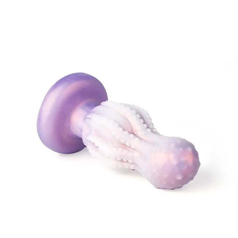 Purple Octopus and Skull-Shaped Dildo Butt Plug 6 Sizes Available (16) Purple Octopus and Skull-Shaped Dildo Butt Plug 6 Sizes Available - Image 5